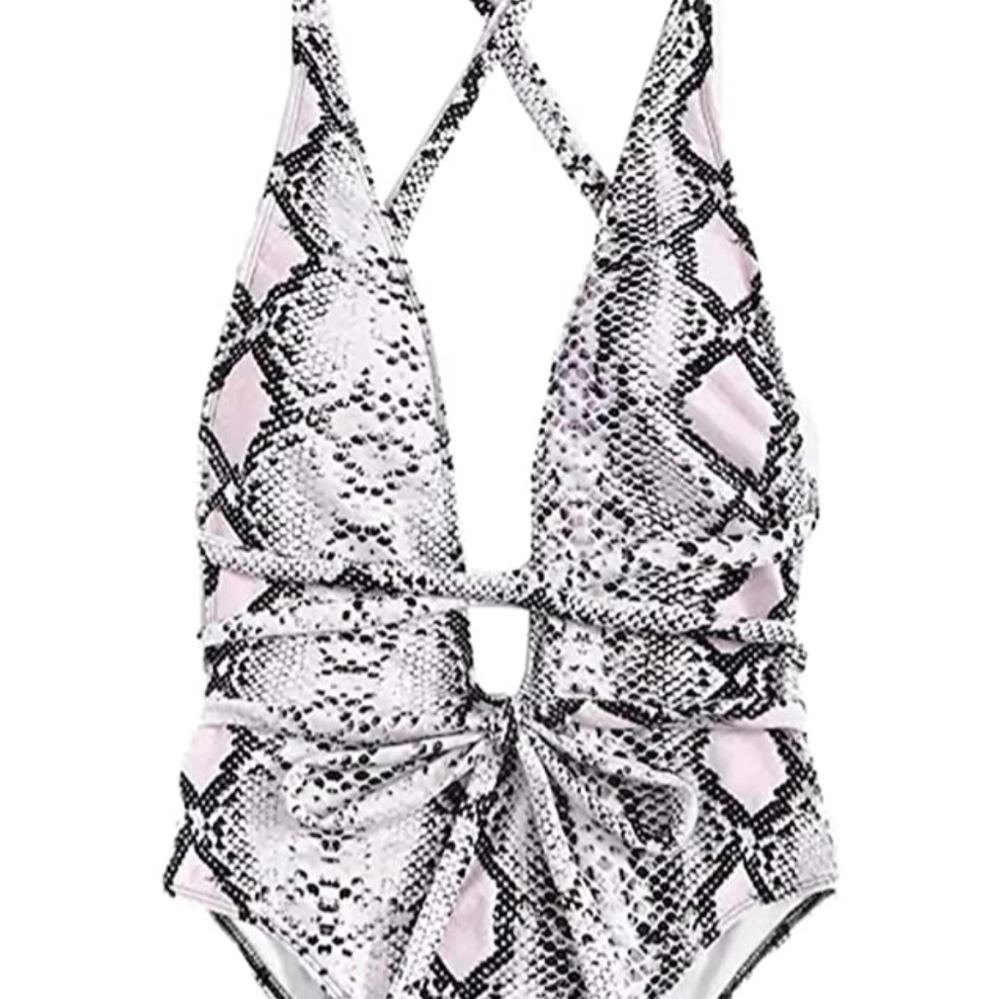 One piece bathing suit